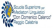 Logo Scuola Superiore per Mediatori Linguistici  DON DOMENICO CALARCO di Reggio Calabria