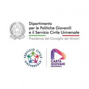Logo Presidenza del Consiglio dei Ministri Dipartimento per le Politiche giovanili e il Servizio civile universale